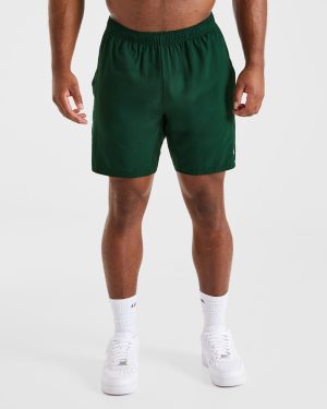 Core 7 Shorts - Forest Green