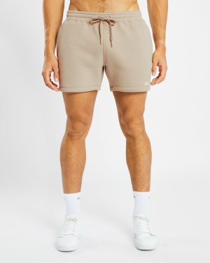 Essential 5 Shorts - Mocha Brown
