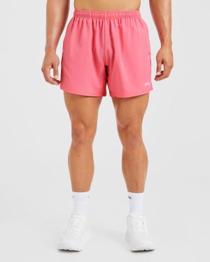 Core 5 Shorts - Coral